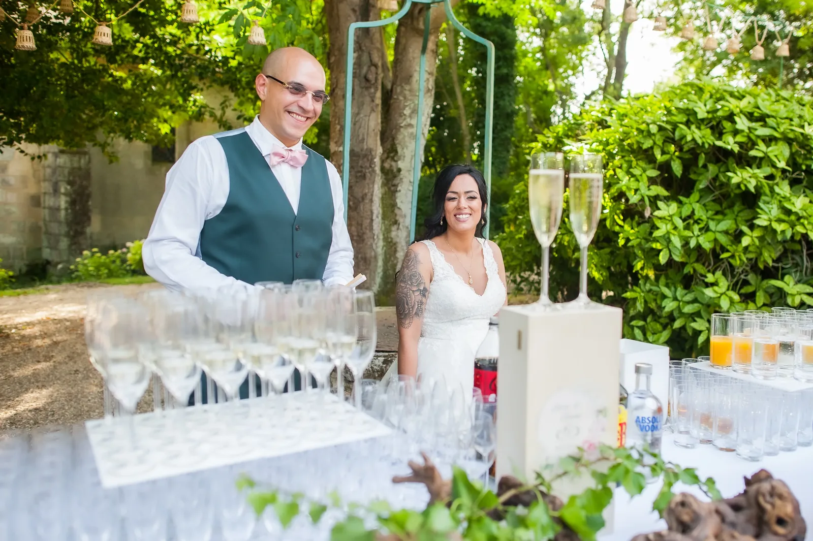 Quand deux cultures se rencontrent — mariage S. & S. à Château de Nandy (77) (photo 10)