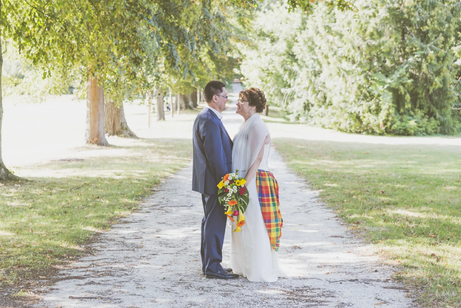 Mariage inspiré des couleurs des Antilles au Domaine de Champigny